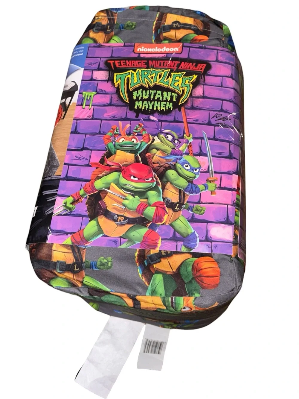Teenage Mutant Ninja Turtles Kids 2 Piece Grey Reversible Set, Twin/Full